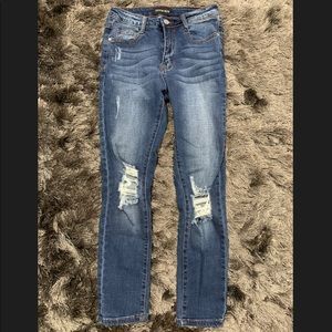 Fashion Nova Denim Distressed jeans